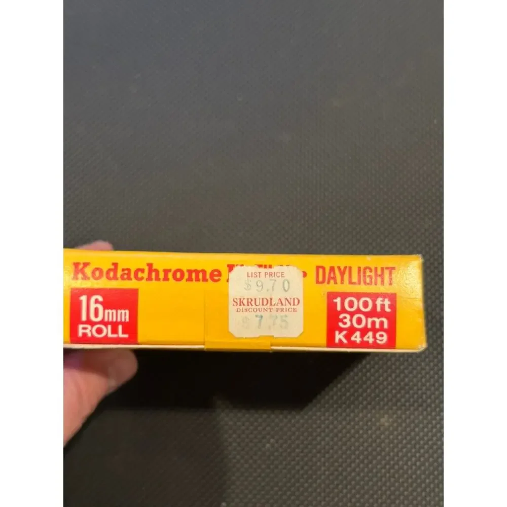 Vintage Kodak Kodachrome II 16 mm Movie Film – 100 ft Roll Expired February 1974